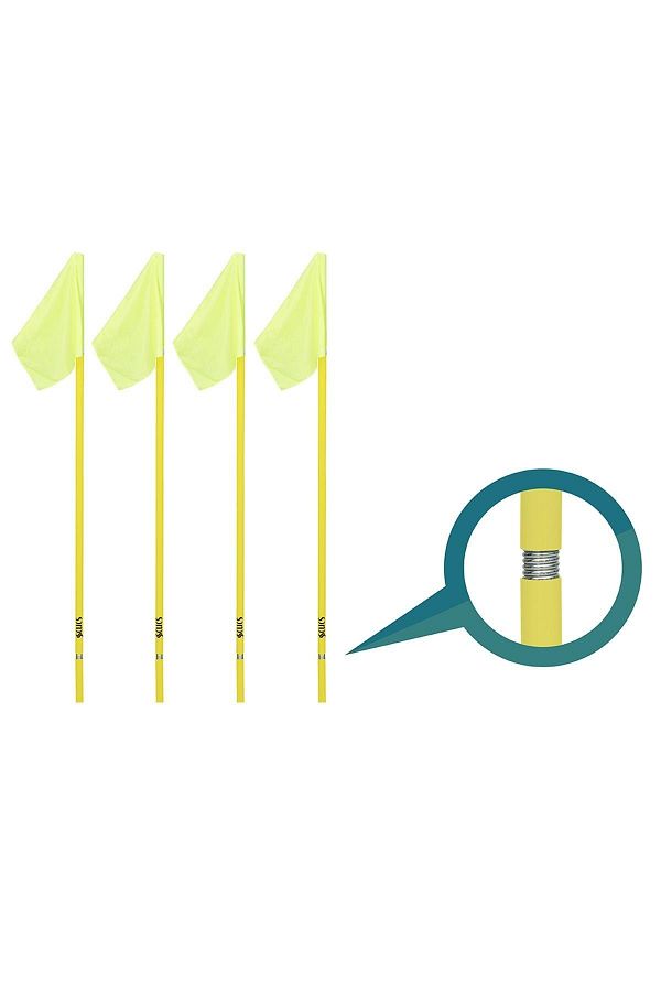 SCUCS-Corner Pole with Spring Flag 1