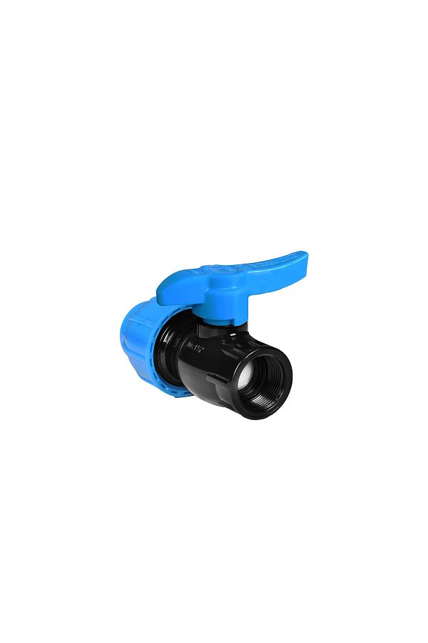 ARANGÜL-Full Bore Pp Plug-in Coupling Internal Thread Ball Valve (coupling Thread Valve) (25x3/4" Mm) 1