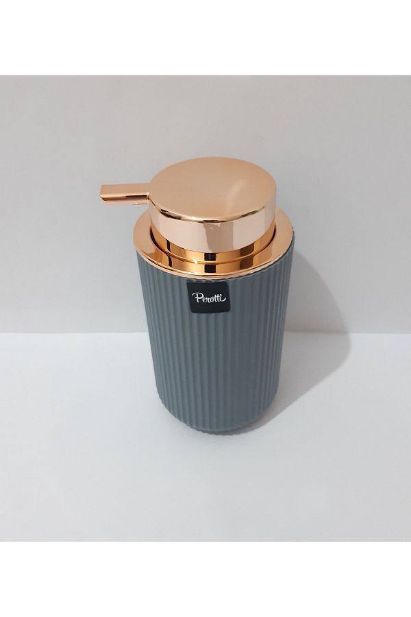 renkli çiçekler-Dozator de săpun lichid Dispenser de săpun de culoare gri cupru 1