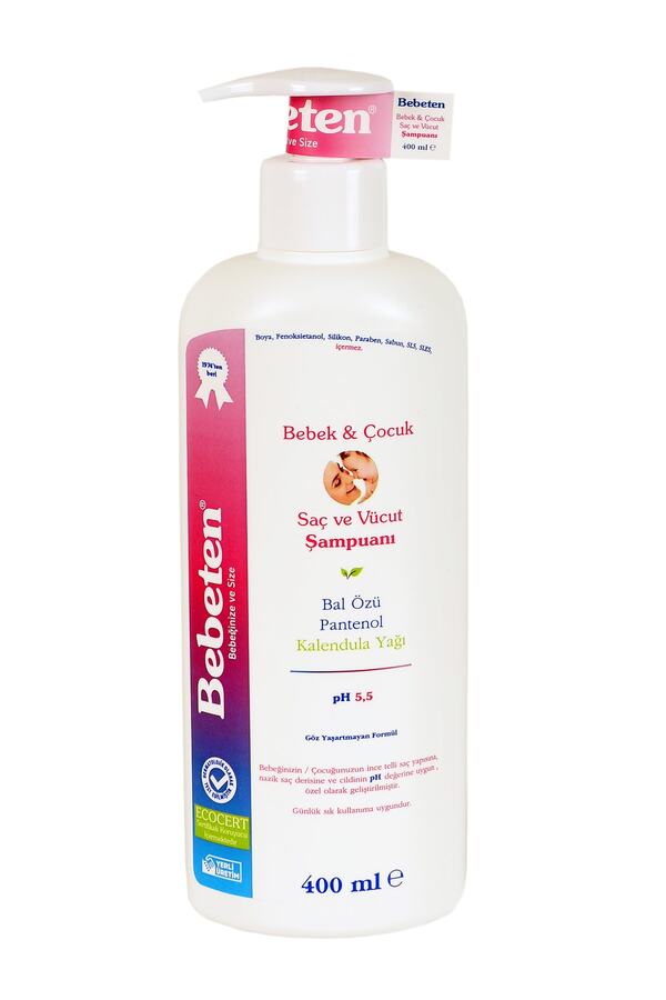 Bebeten Bebek & Çocuk Saç Ve Vücut Şampuanı 400 Ml.