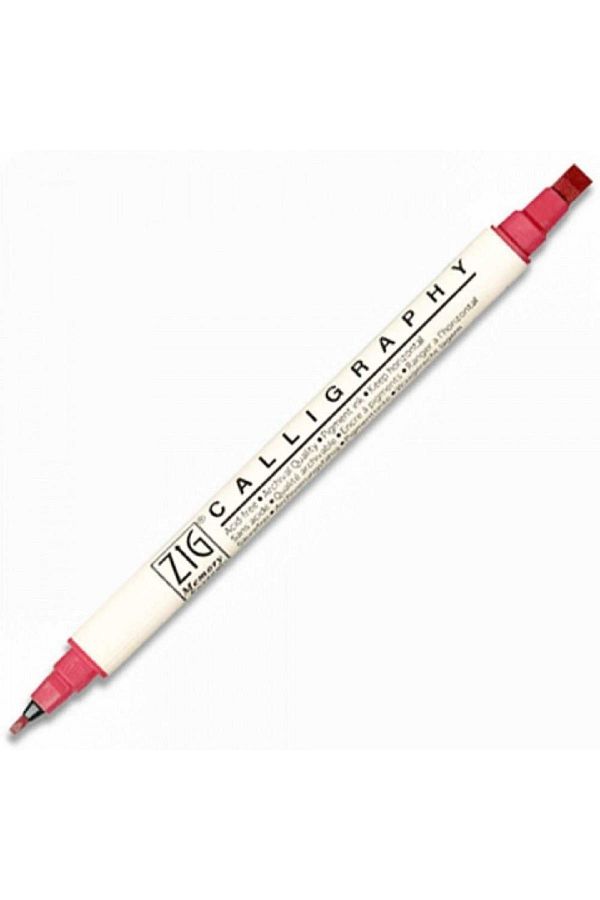 Zig-Ms-3400 Marker Calligraphy Pen Rose 024 1