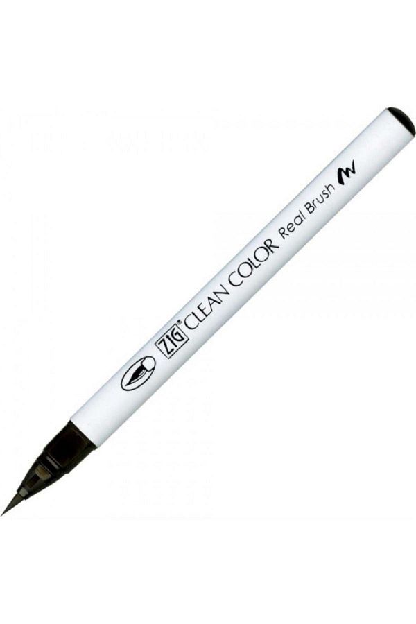 Zig-Clean Color Real Brush Rb-6000At 902 Nat.Grey Brush Tip Pen 1
