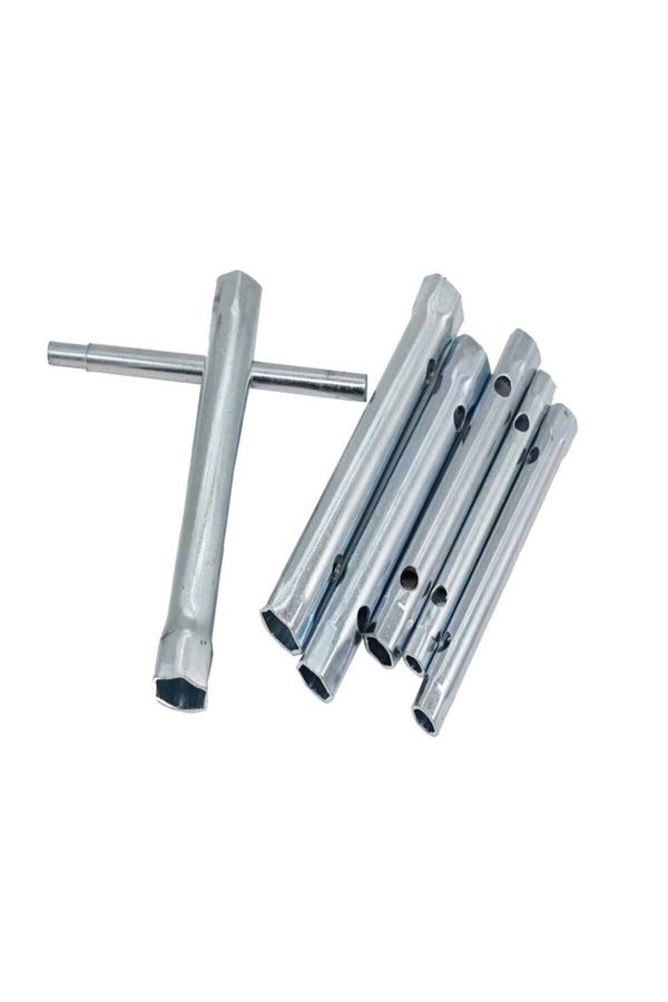 Depolife-Pipe Socket Wrench Set Sleeve Type T Handle Spark Plug Wrench Set 5 Piece Pipe Socket Set 8mm-17mm 1