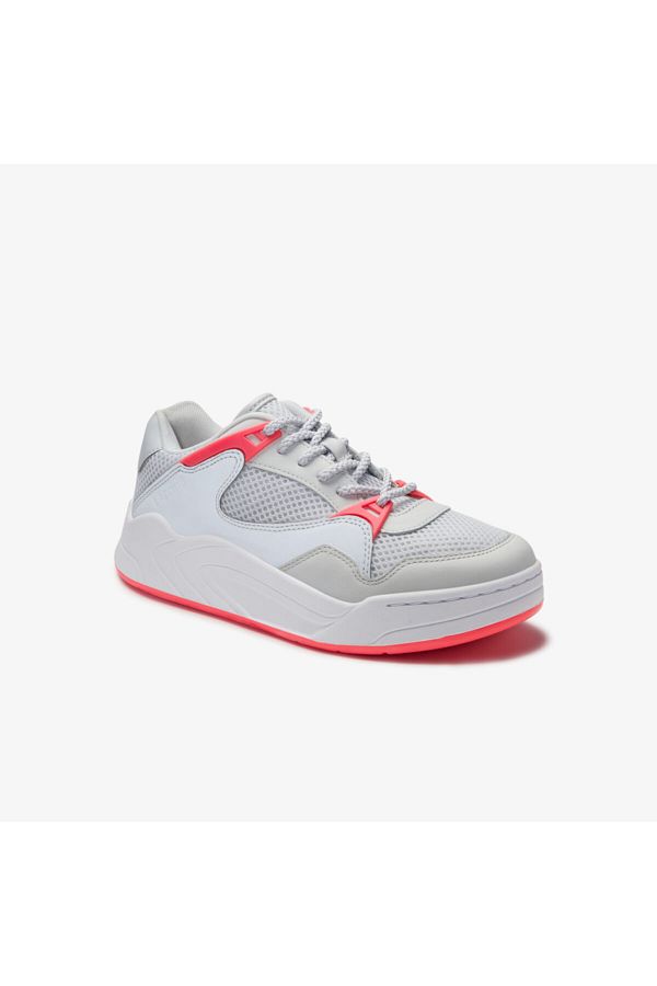 Gray lacoste shoes top