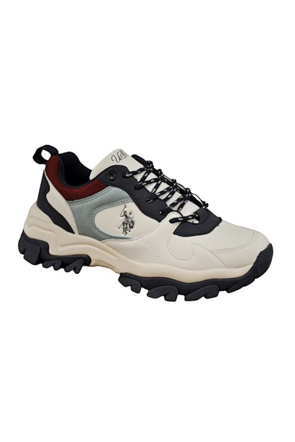 Lumberjack Base. Polo Assn. Tracky White Navy Blue Women's Sneaker Shoes