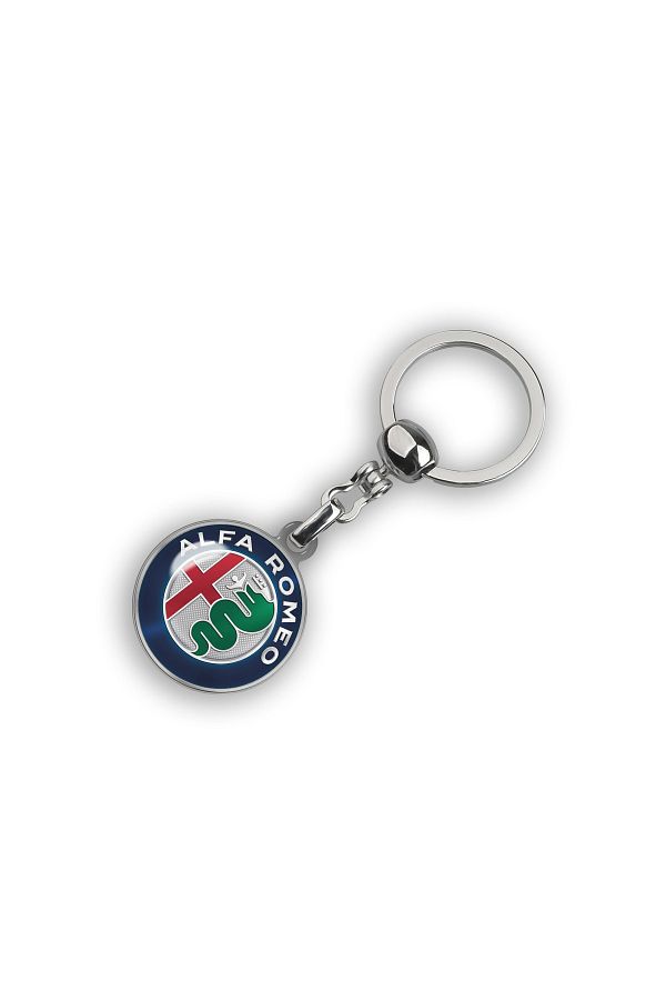 Modül-Alfa Romeo Logo Drop Printed Keychain 1