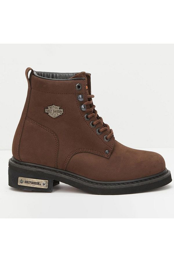 Harley Davidson Ankle Boots Brown Wedge Trendyol