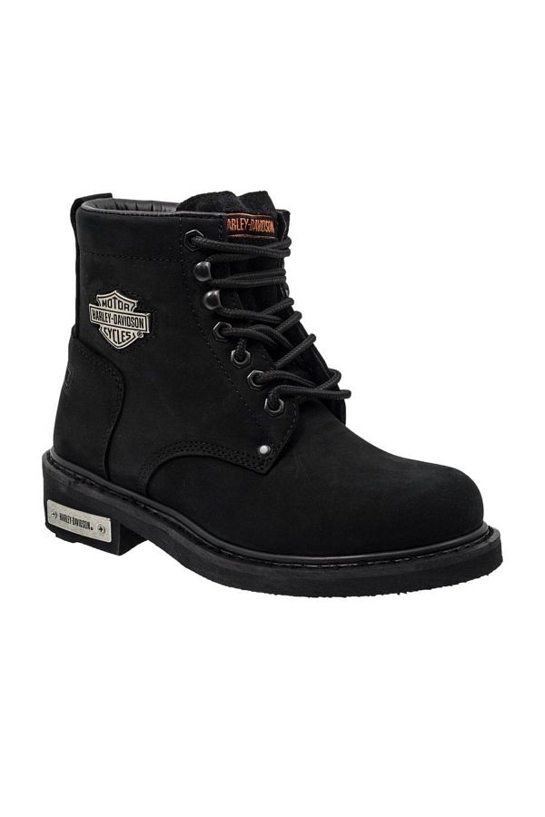 Harley Davidson Ankle Boots Black Wedge Trendyol