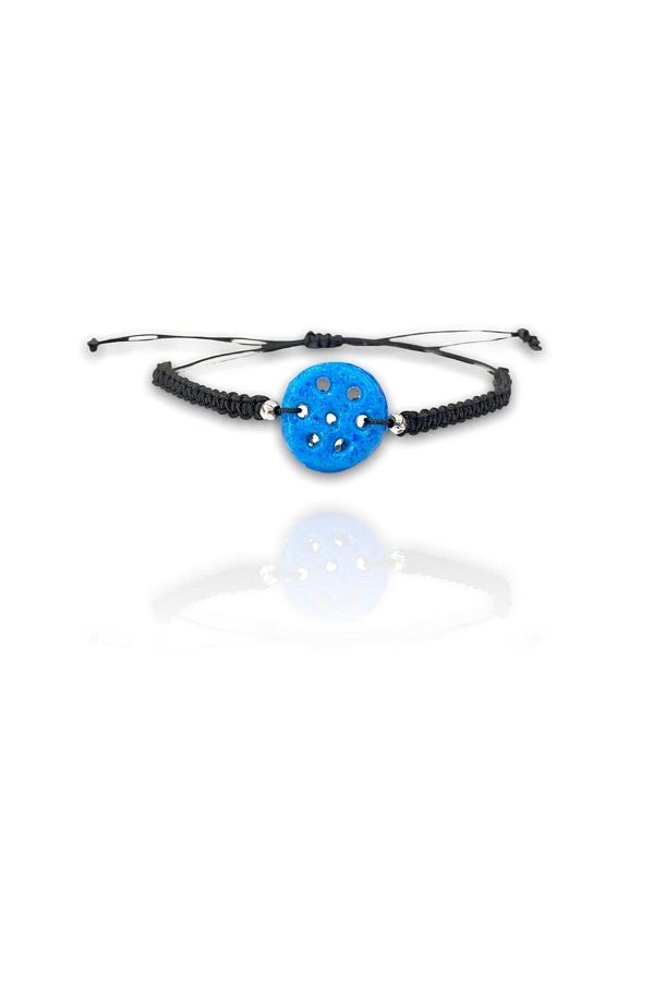 Doğan Silver-Syriac Evil Eye Bead Bracelet 21506 1