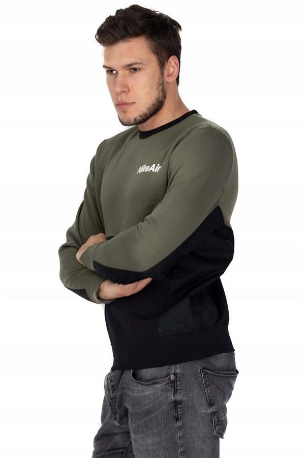 Nike Mens Homme Sptcas sptlsr Sweatshirt Green lac