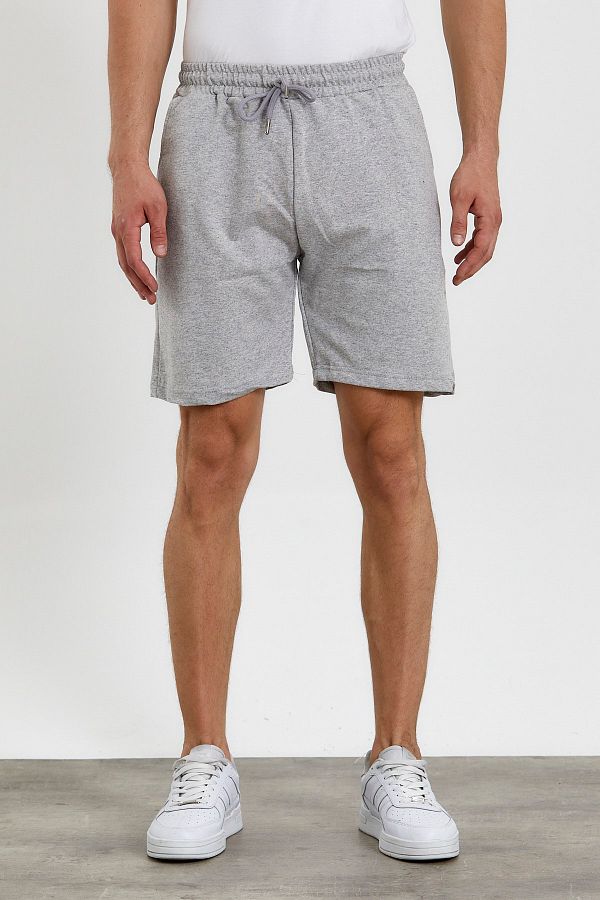 TA COLLECT ON Unisex Slim Fitt tight Gray 2 Thread Summer Thin Sports Shorts Trendyol