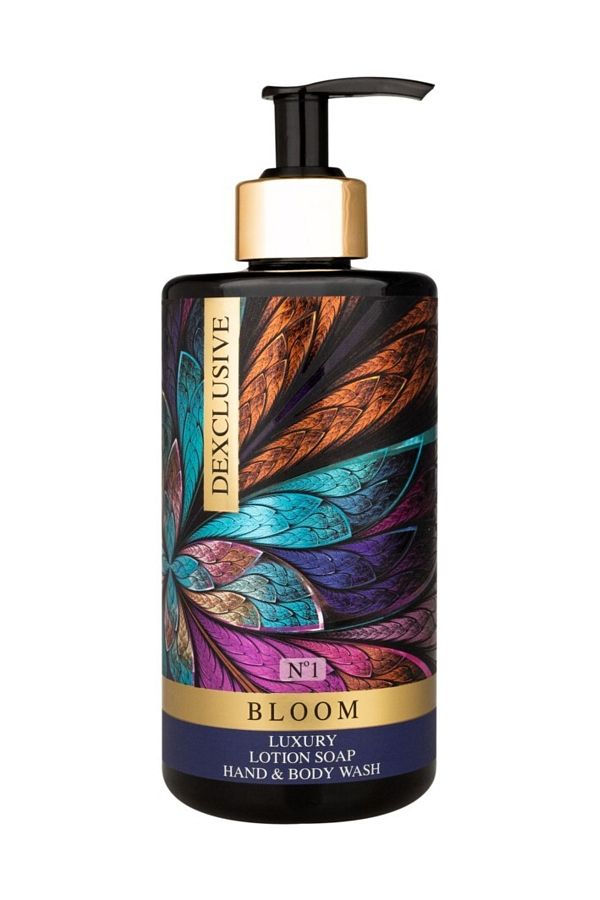 DEXCLUSIVE-Luxury Bath Concept Liquid Soap with Lotion 400 Ml- Bloom Series No:1 1