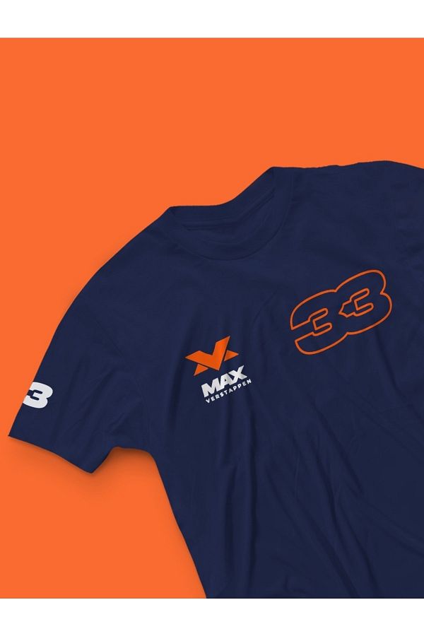 ZEPSTORE Max Verstappen Max33 Stroke T shirt