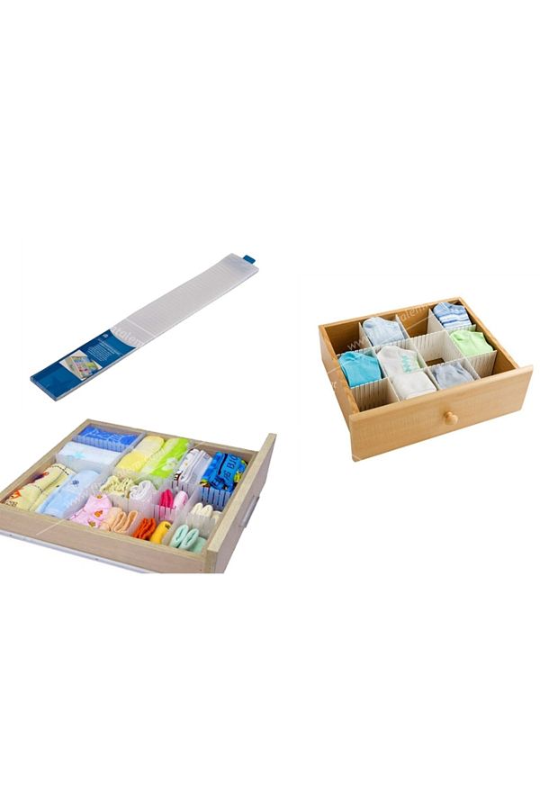 CMT-Drawer Partition Organizer In-Cabinet Organizer 1