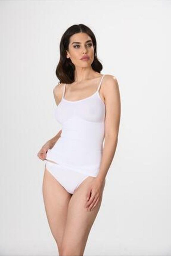 Miss Fit-Curea subțire de frânghie pentru femei, sportivă ruptă, fără sudură, albă L-xl 1