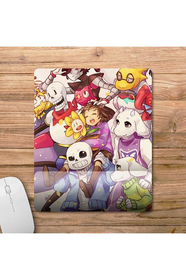 Pixxa-Undertale Mousepad with Wrist Support Model - 3 1