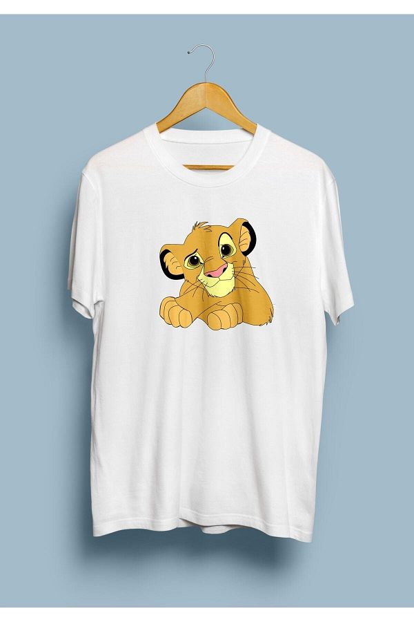 Joza Outdoors Women Men Unisex Lion King Lion King Design Printed T shirt Trendyol