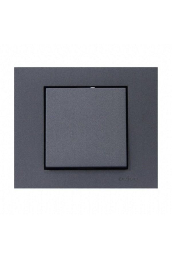 OVİVO-A Quality Smoked Framed Switch Socket 1