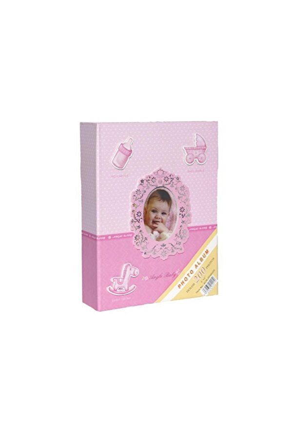 Rabsev 10x15cm 100 Fotoğraf Kapasiteli Lüks Bebek Fotoğraf Albümü Rspp46100-p