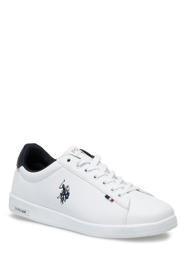 U.S. Polo Assn.-حذاء فرانكو 2PR للرجال باللون الأبيض 1