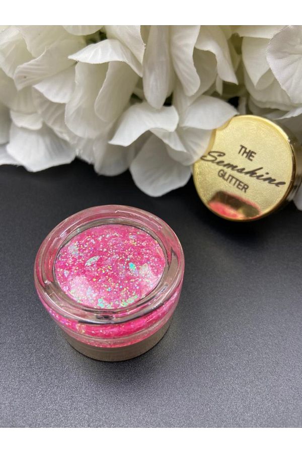 The Semshine Glitter-Euphoria Pink Gel Glitter Eyeshadow 1