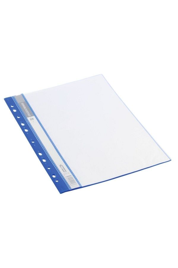Bigpoint-Presentation File for Folder 20 Sheets Blue Pack of 5 1
