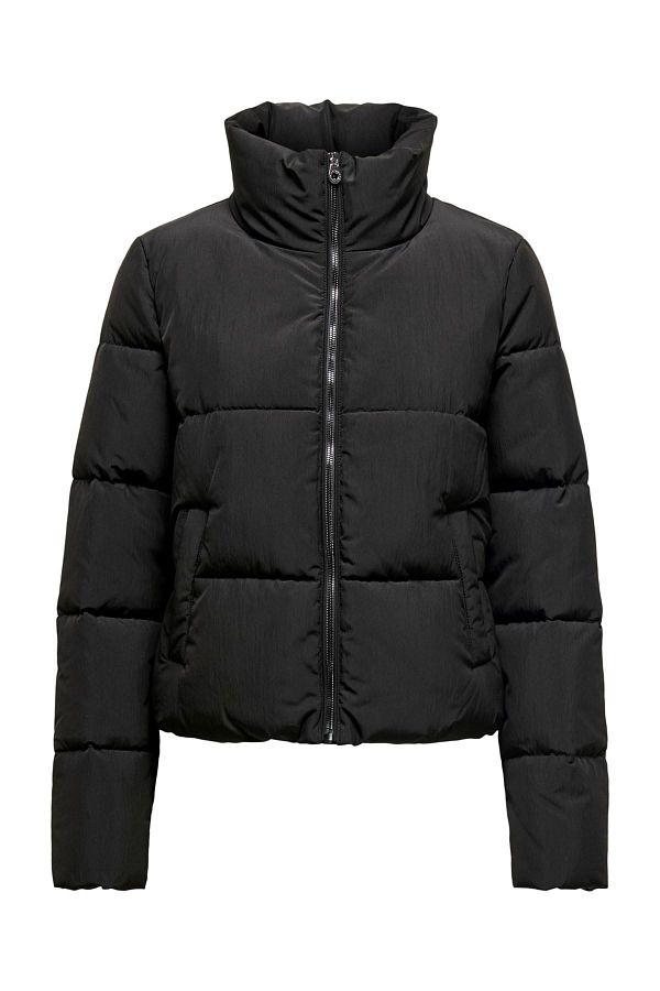Only 15205371 Onldolly Women s Black Puffer Coat Otw Noos Short Jacket Trendyol