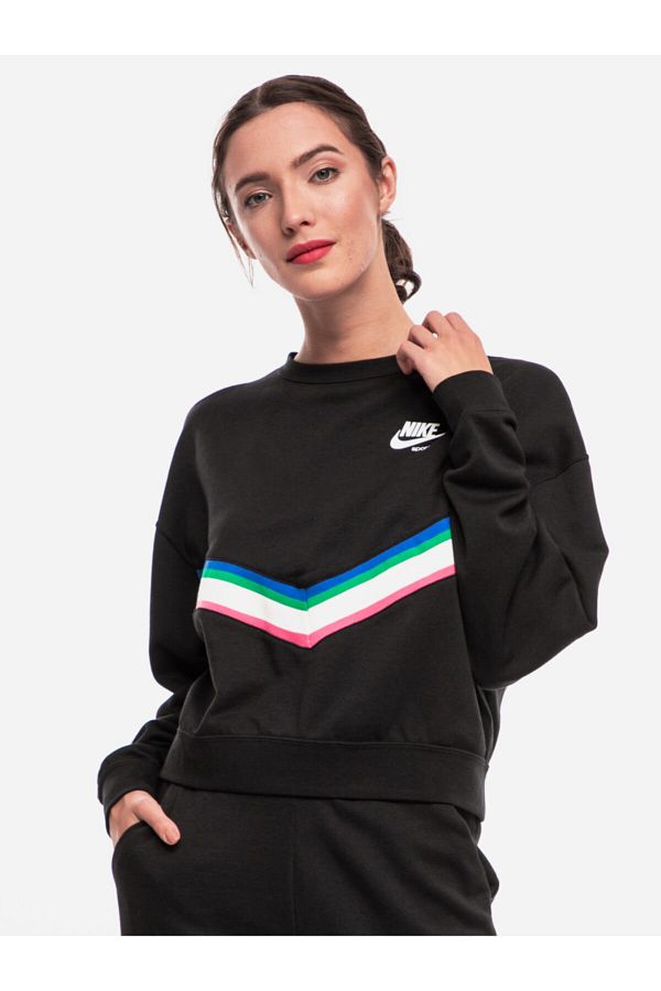 Nike W Nsw Hrtg Crew Flc Women s Casual Sweatshirt Cu5877 010 Trendyol