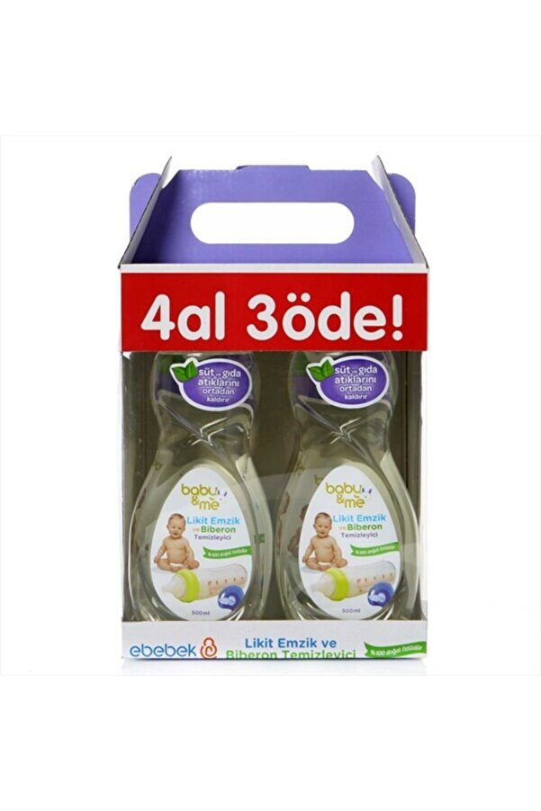 Baby Me Likit Emzik Biberon Temizleyici 4 Al 3 Öde BAE-20079