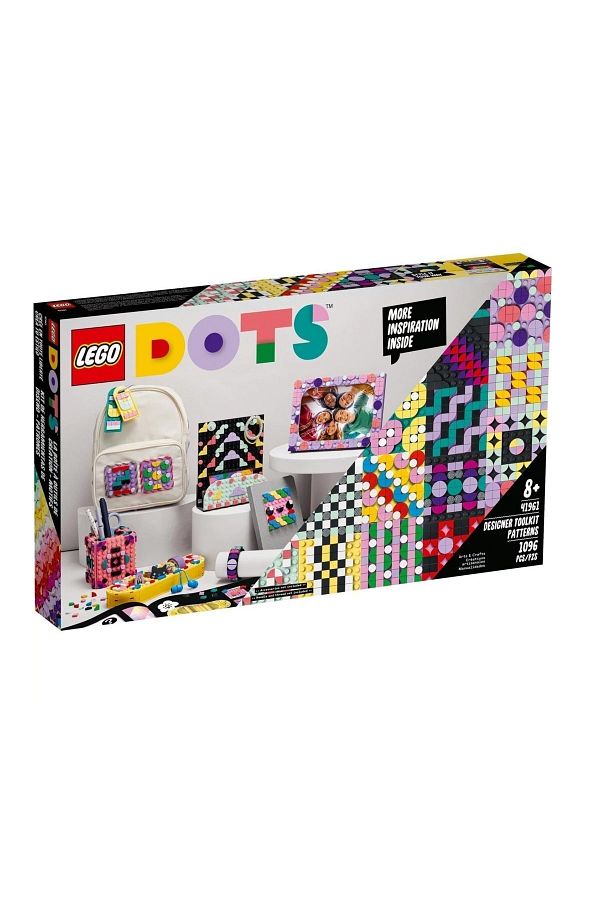 LEGO-41961 Lego Dots, Designer Set - Patterns, 1096 Pieces, Age +8 1