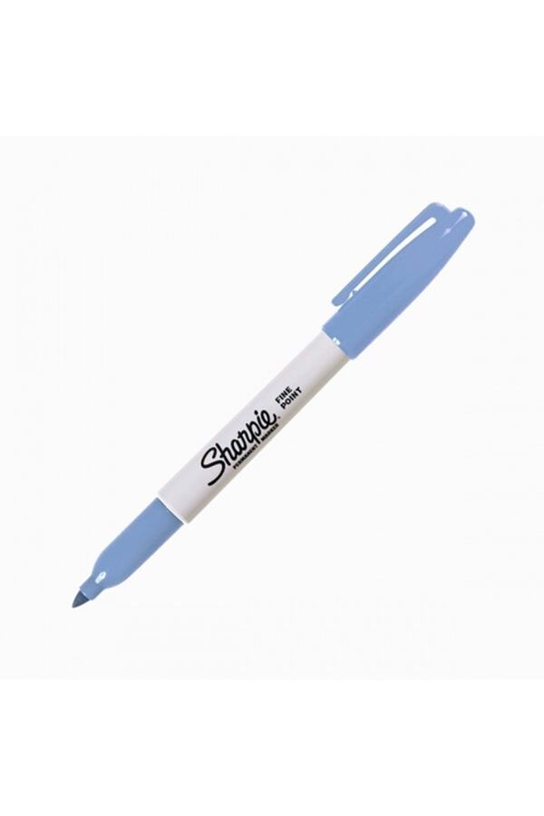 Sharpie-Blue Round Tip Fine Permanent Marker Baby 1