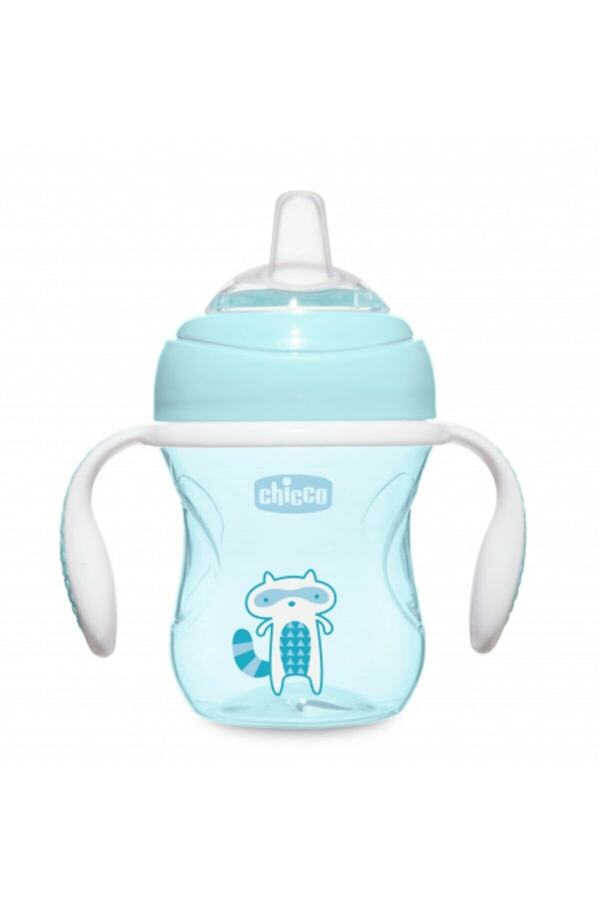 Chicco Yumuşak Uçlu Geçiş Bardağı 4m+ Erkek