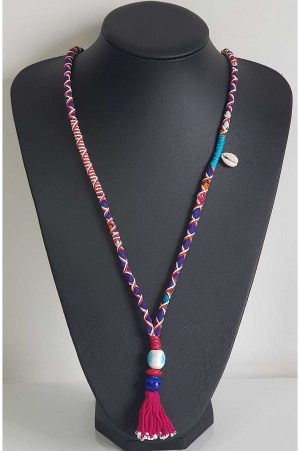 Bohemian tassel necklace online