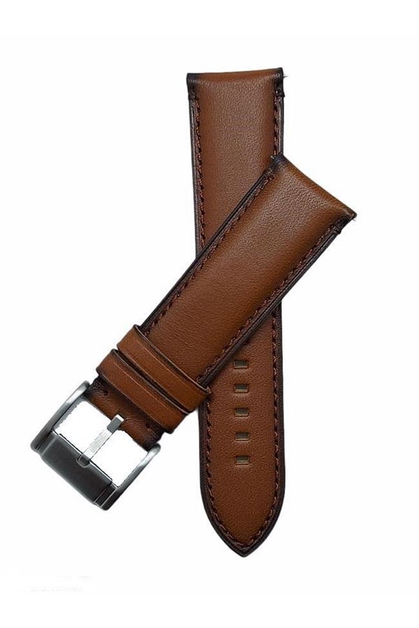SAATKORDONCUSU Fossil Me3155 24mm Brown Leather Watch Band Trendyol