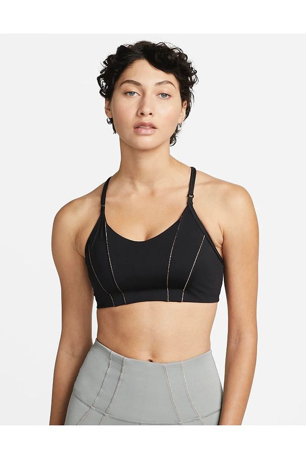 Nike metallic sports bra deals