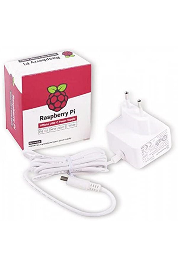 STOREMAX-Official Power Supply for Raspberry Pi 4 Model B to Usb-C, 5.1V, 3A, White 1