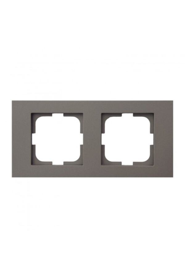 OVİVO-Anthracite Color Ovivo Grano Double Frame 1