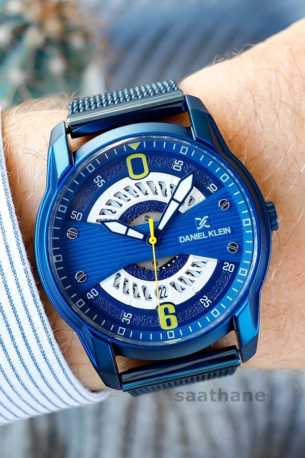Daniel Klein Watch Dark blue Navy blue Trendyol