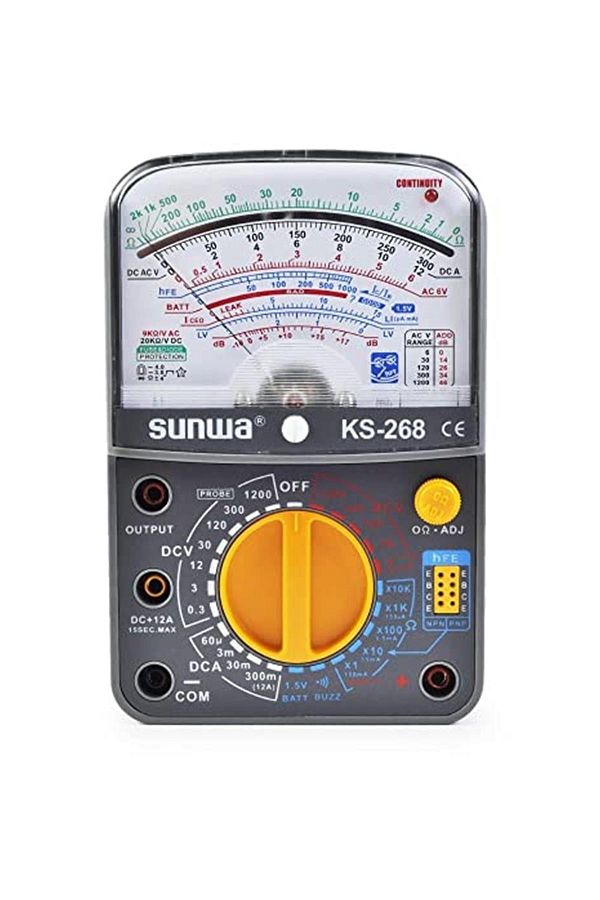 Wellhise-Sunwa Ks268 Analog Multimeter Avometer Measure Tool 1