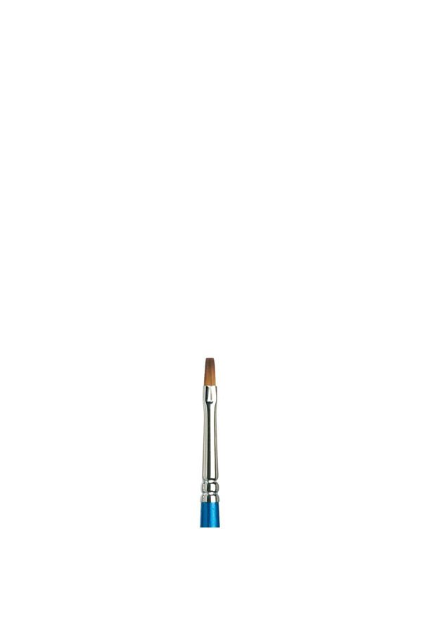Winsor Newton-Winsor & Newton : Cotman : 555 Series Long Handle Short Flat Brush No : 4 1