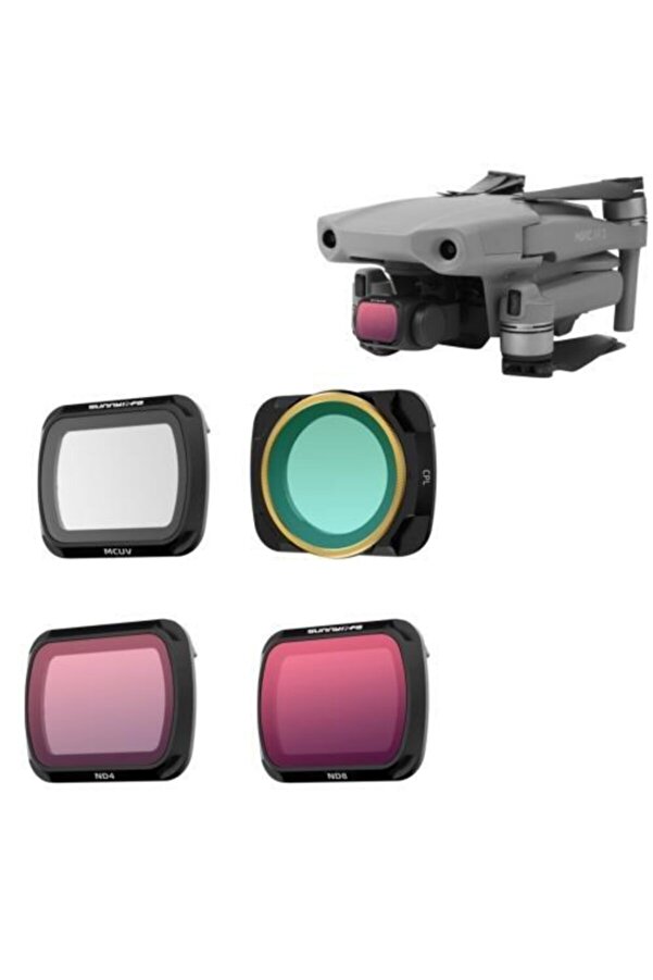 Genel Markalar Djı Mavic Air 2 Drone Kamera Lens Filtresi Mcuv Cpl Nd4 Nd8 Nd16 Nd32