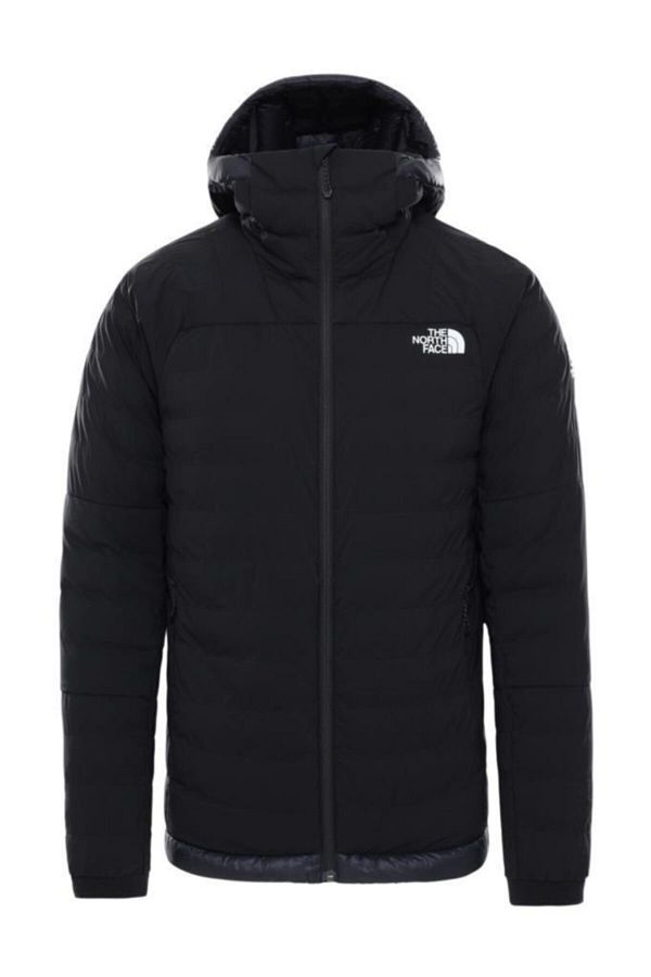 The North Face Men s Summit L3 50 50 Down Hoodie Goose Feather Padded Black Hooded Coat Trendyol