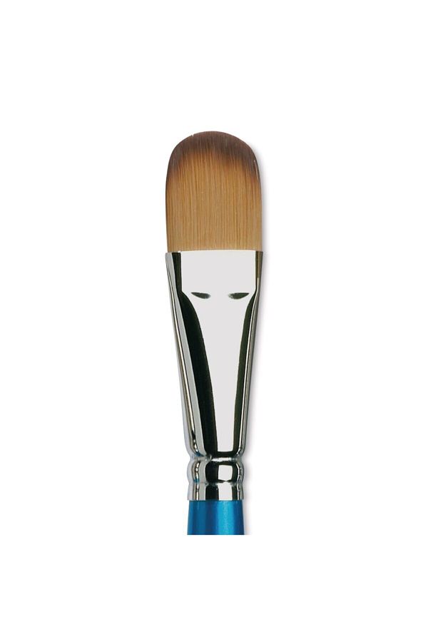 Winsor Newton-Winsor & Newton : Cotman : 668 Series Short Handle Cat Tongue Brush No : 3/4 (19 Mm) 1