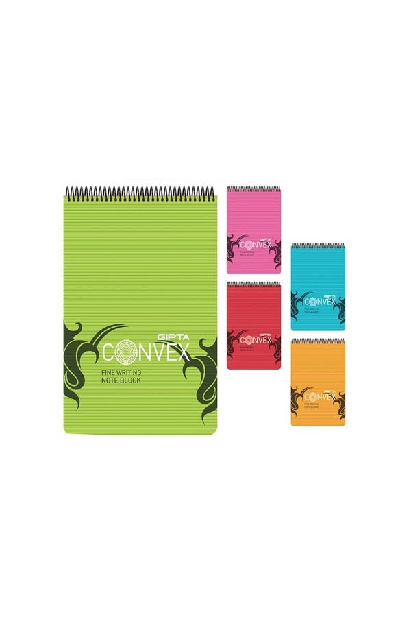 Gıpta-Convex Sp.pp.cover Block A5 - 100 Sheets Square 1