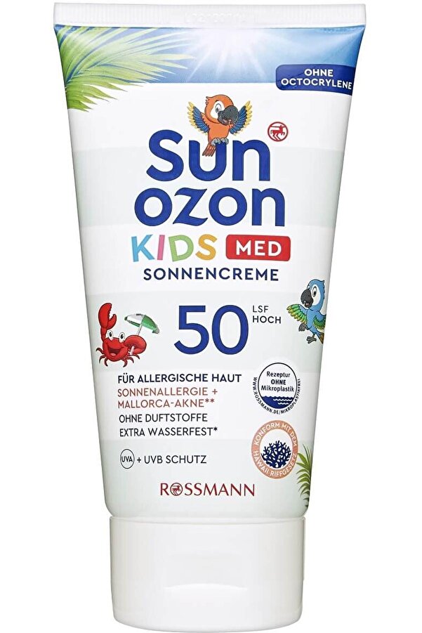 SunOzon Kids Güneş Kremi SPF 50 Çocuklara Özel 150 ml4305615572802