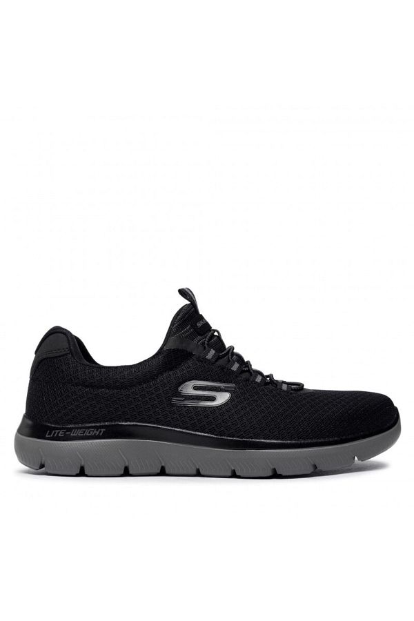 Amazon.com | Skechers Men's Summits High Range Hands Free Slip-in Sneaker,  Black/Charcoal, 13 Wide | Fashion Sneakers