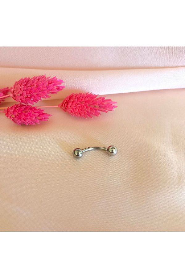 Pink belly sales button piercing