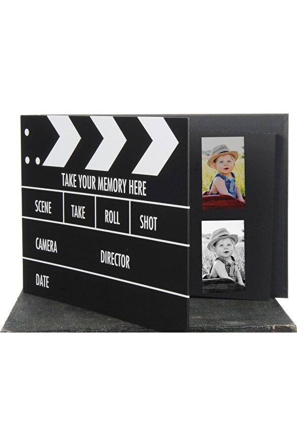 Neler Geldi Neler Klaket Fotoğraf Albümü Hediyelik Albüm Sinema Klaket Albüm Çocuk Albümü