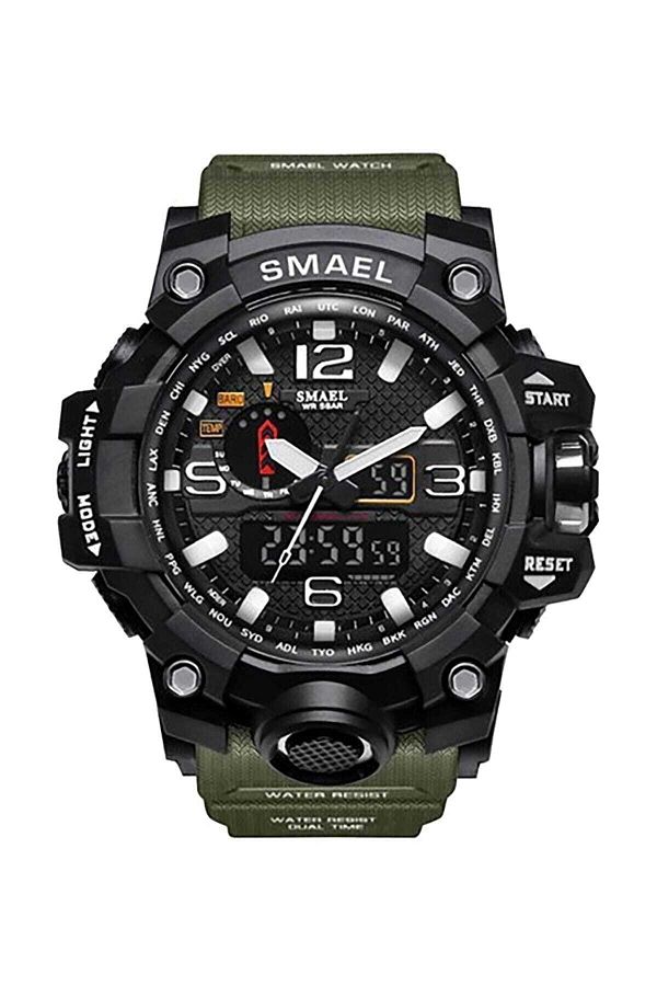 SMAEL-Men's Wristwatch 1545 Soldier Green Jewelry Accessory 1