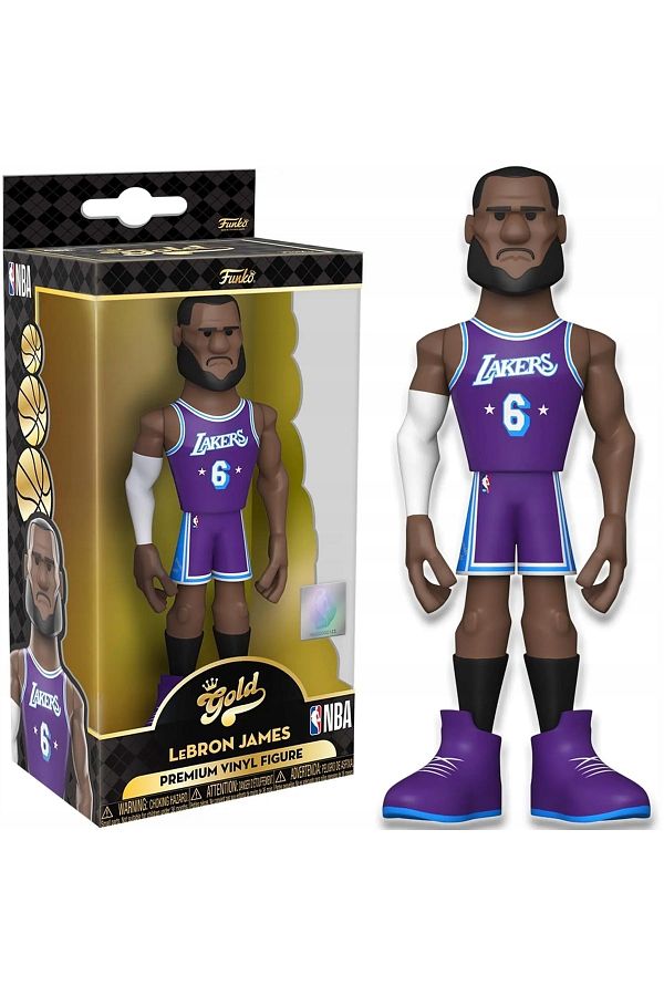 Funko Lebron James 5 Nba Los Angeles Lakers Gold Premium Figure Trendyol